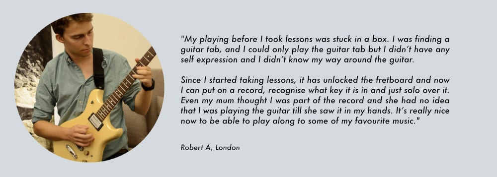 guitar tutor in london