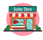 Buying first guitar at guitar stores